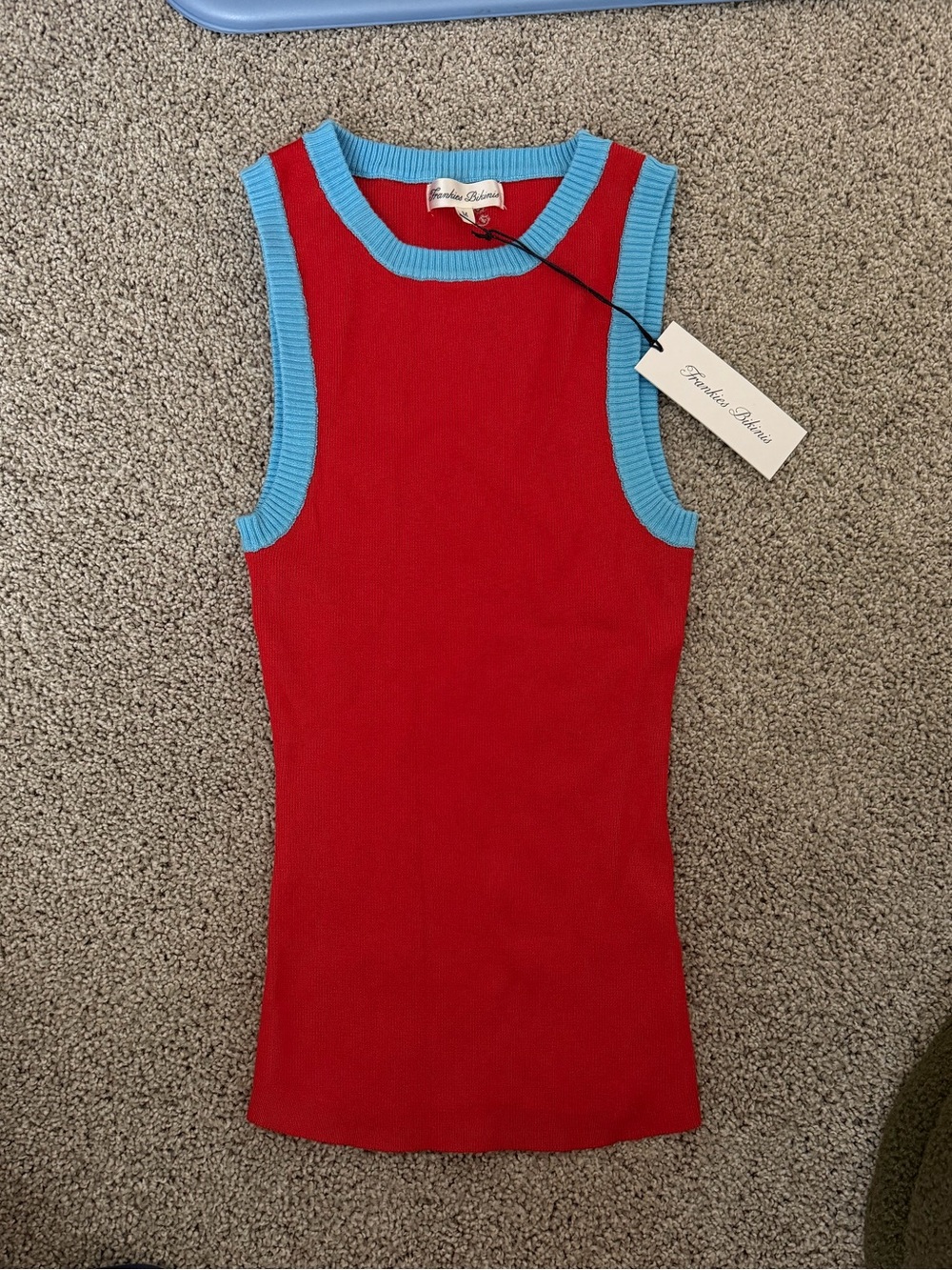 Frankie’s Bikinis Cuddle Ribbed Knit Tank
